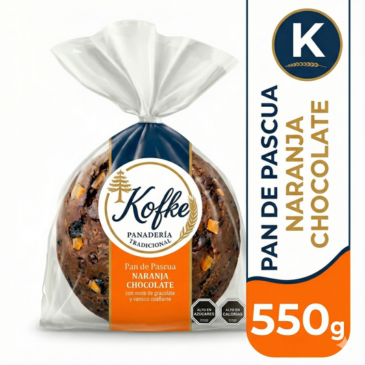 Pan de Pascua Naranja Chocolate Kofke