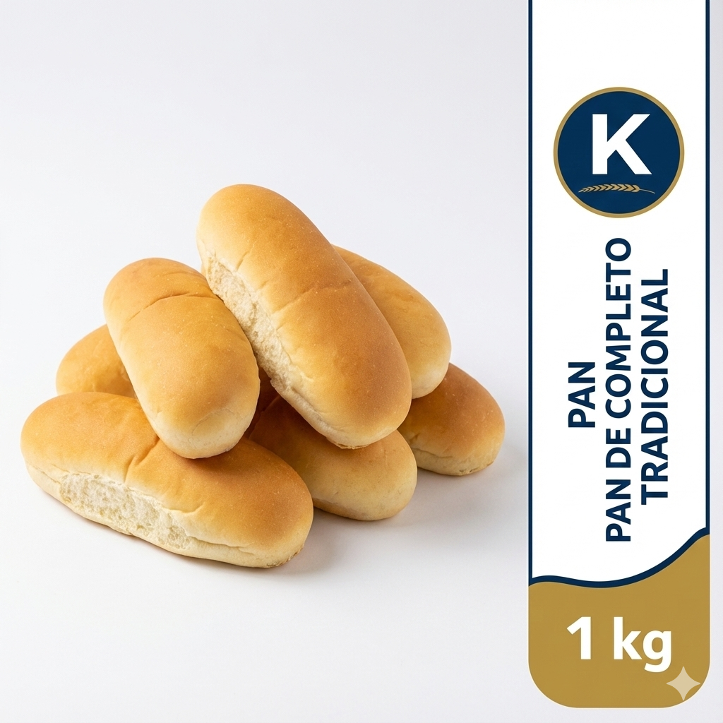 Pan de Completo Tradicional Kofke
